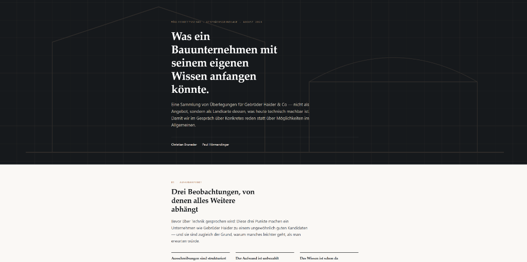 Bauunternehmen